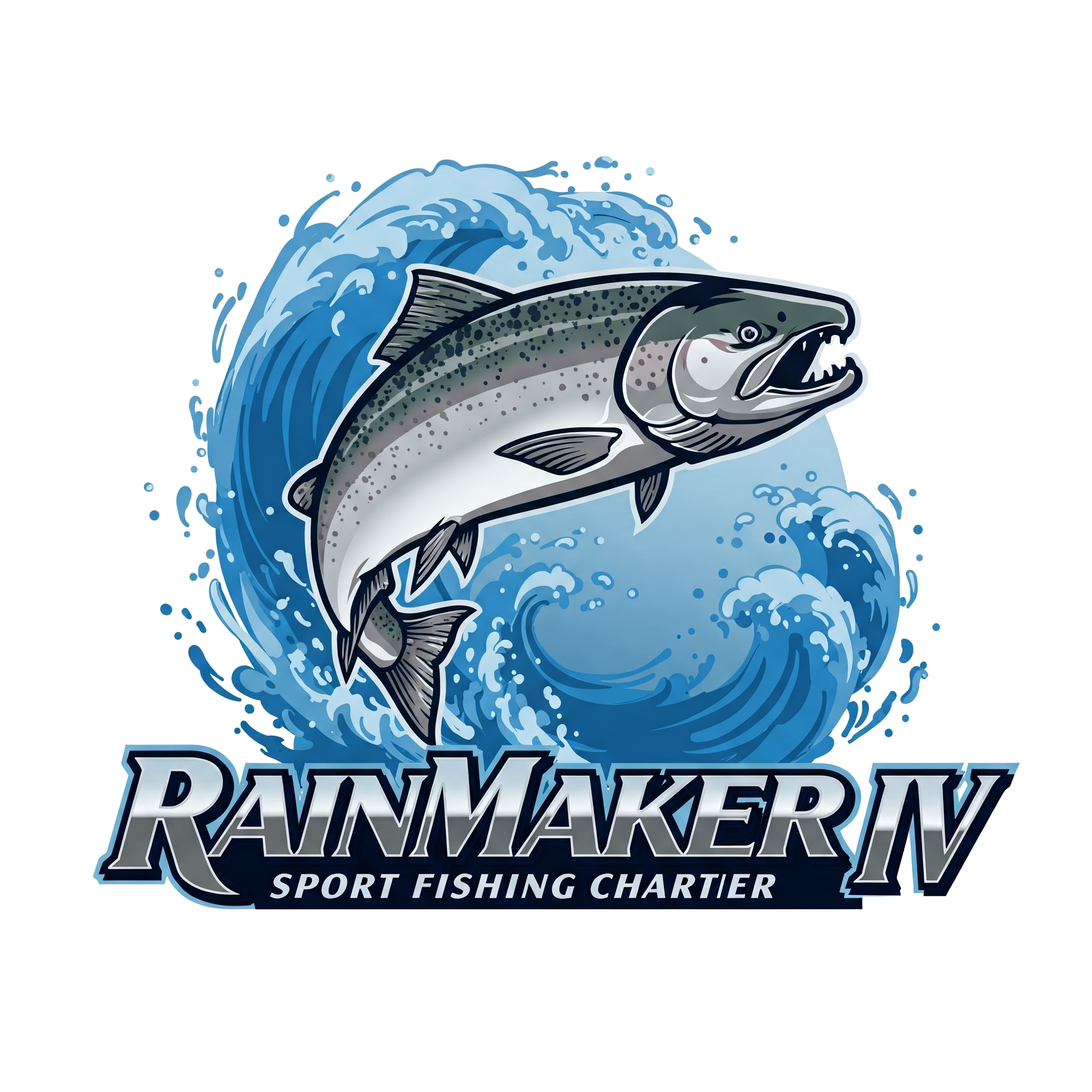 Rainmaker Sport Fishing Logo